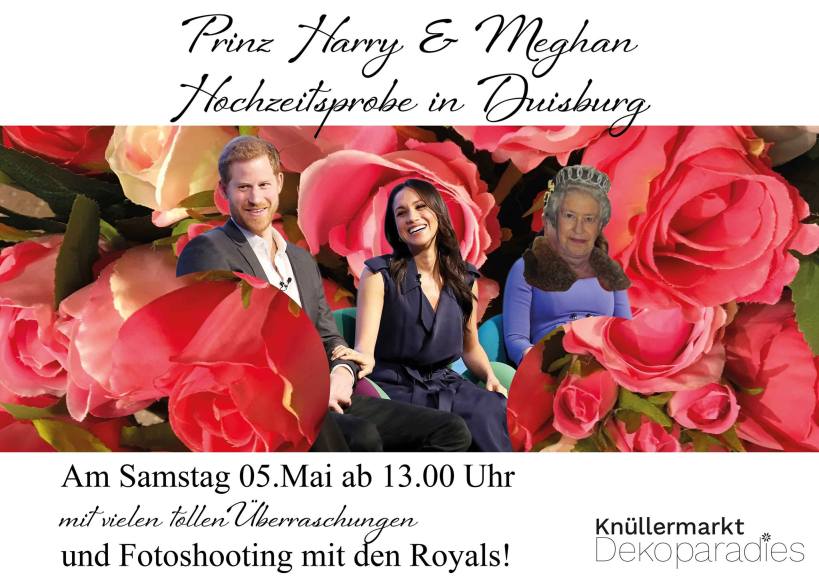 Hochzeitsprobe in Duisburg 2018